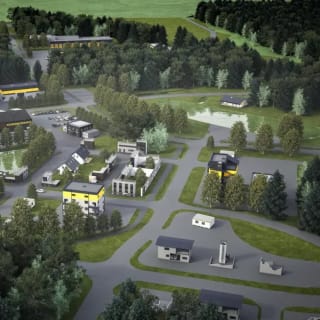 Väike-Maarja õppekeskuse planeeritav arendus, foto: Projektibüroo OÜ