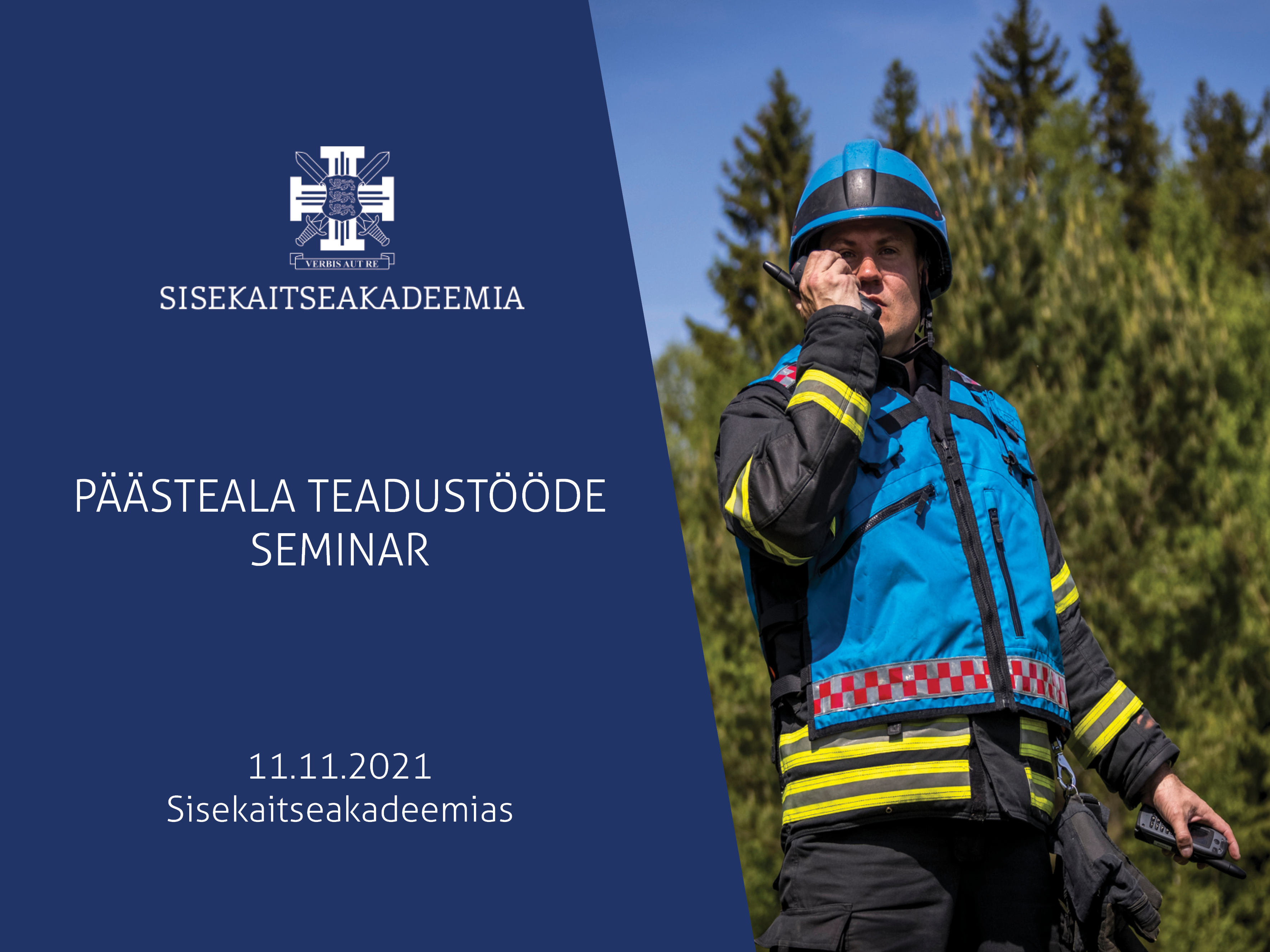 PÄÄSTEALA TEADUSTÖÖDE  SEMINAR