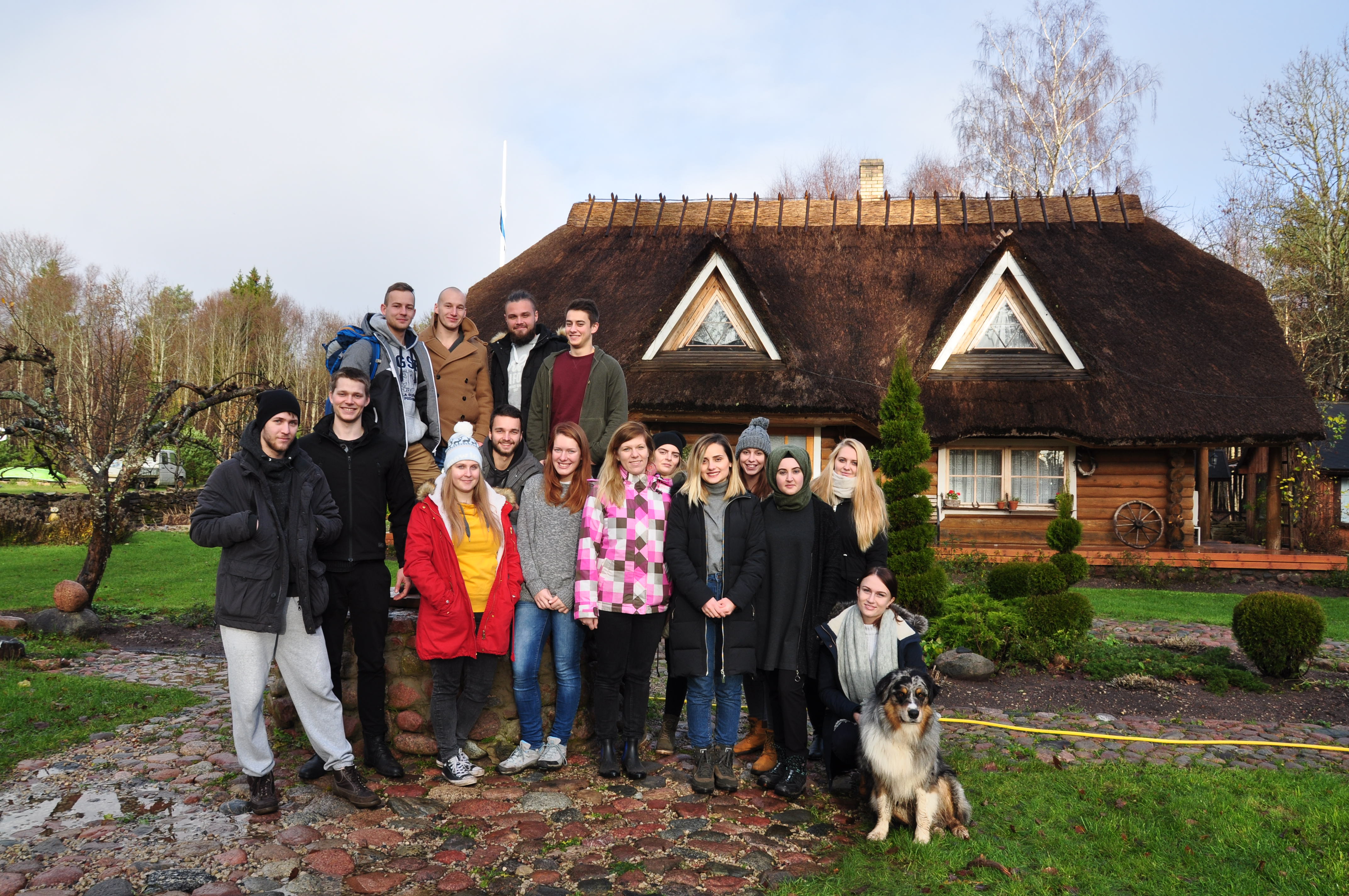 Erasmus students trip to Saaremaa