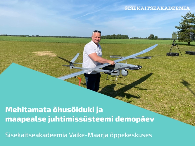 Mehitamata õhusõiduki ja maapealse juhtimissüsteemi demopäev