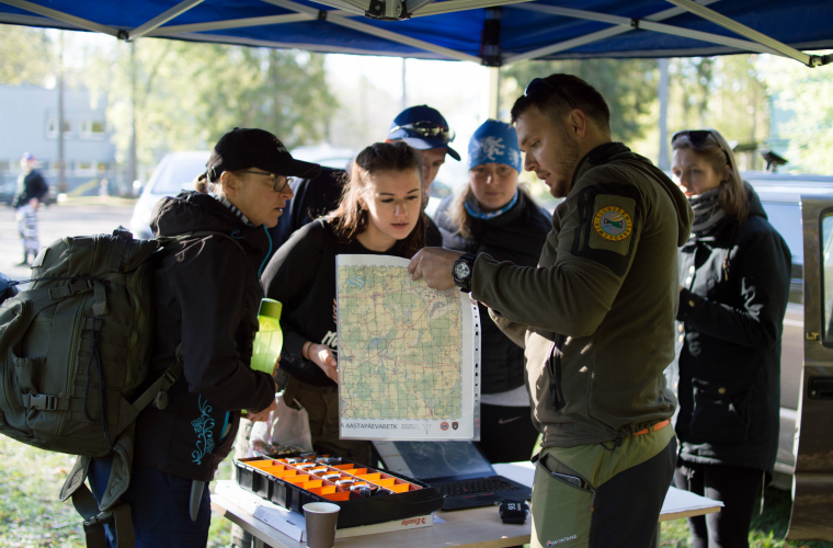 aastapäevaretke start Nelijärvel