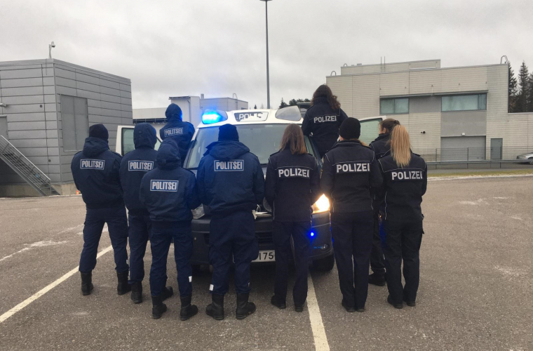 Eesti ja Saksamaa politseikadetid