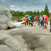 päästelaagri tule kustutamine