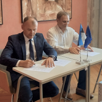 Lepingu allkirjastamine TÜ Narva