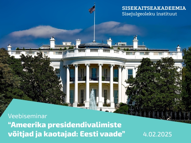 Veebiseminar "Ameerika presidendivalimiste võitjad ja kaotajad: Eesti vaade"