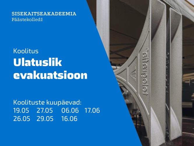 Koolitus: Ulatuslik evakuatsioon